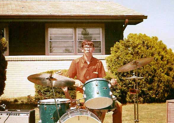 Pat first drum kit